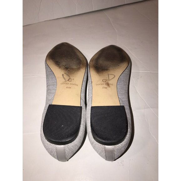 CC Corso Como Julia Knit Pointed Toe Flat Shoes Womens Size 8.5 Gray - Picture 9 of 11